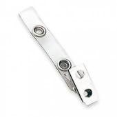 Клипса металлическая с ремешком (арт. 10411)