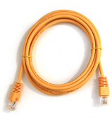 Кабель Patch Cord RJ45, UTP, Cat-5e, PVC, 0,5m, желтый Gembird PP12-0.5M/Y