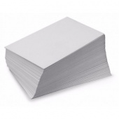 Переплетная бумага белая  70 х 102 см 120 г/м2 Zanders Efalin (тонкий лен, 1 лист, арт. 109)