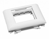 Суппорт одиночный для канала 100x50 под модуль 45x45 Саянский пластик 100007S