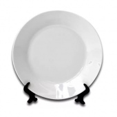 Тарелка белая для 3D сублимации (25,4 см)
