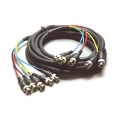 Кабель BNC Kramer C-5BM/5BM-6 5 BNC на 5 BNC (Вилка - Вилка) 1,8 м