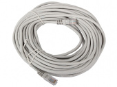 Кабель Patch Cord RJ45, UTP, Cat-5e, PVC, 30m, серый Gembird PP12e-30m