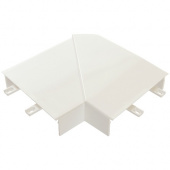 Угол плоский изменяемый для канала 75x20 Саянский пластик 075005S