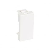 Вставка-заглушка 45x22,5 (аналог Mosaic) NETLAN EC-IMH-0-WT