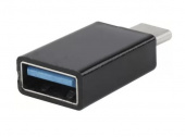 Адаптер USB Cablexpert, USB Type-C (M)/USB 3.0F, с поддержкой OTG