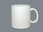 Кружка 330мл белая МАТОВАЯ (класс А)