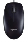 Мышь Logitech M90 опт. 1000dpi, USB, black/grey (910-001793)