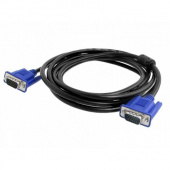 Кабель VGA - VGA (15M-15M) 1,8м 2 фильтра VCOM VVG6448-1.8M