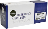 Картридж NetProduct CE278A для HP LJ Р1566/Р1606W/M1536dnf MFP, 2100 стр (N-CE278A)