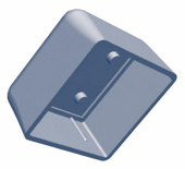 Заглушка для U-профилей DEFEM B64 (1149403)