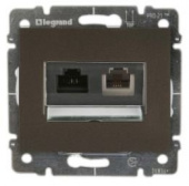 Лицевая панель для телеф.и RJ D.BR. Legrand G.Life 771275
