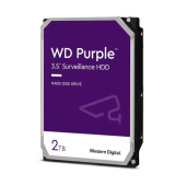 Жесткий диск WD SATA-III 2Tb WD23PURZ Surveillance Purple (5400rpm) 256Mb 3.5