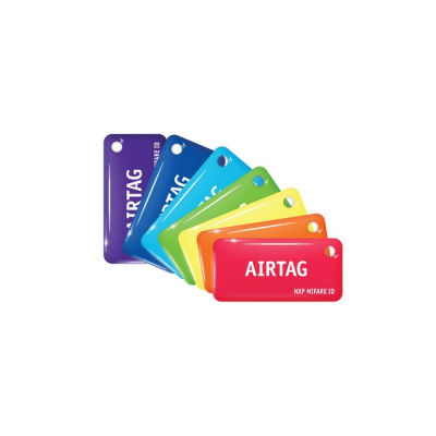 Бесконтактный брелок AIRTAG Mifare ID Standard, цвет синий (кратность тиража 50шт)