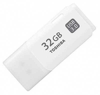 Флэшка 32Gb USB 3.0 Toshiba Hayabusa U301 THN-U301W0320E4, белая