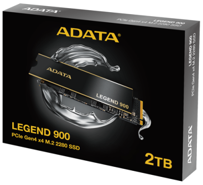 Накопитель SSD ADATA PCI-E 4.0 x4 2Tb SLEG-900-2TCS LEGEND 900 M.2 2280