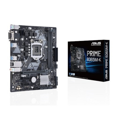 Материнская плата Asus PRIME B365M-K Soc-1151v2 Intel B365 2xDDR4 mATX AC`97 8ch(7.1) GbLAN+VGA+DVI