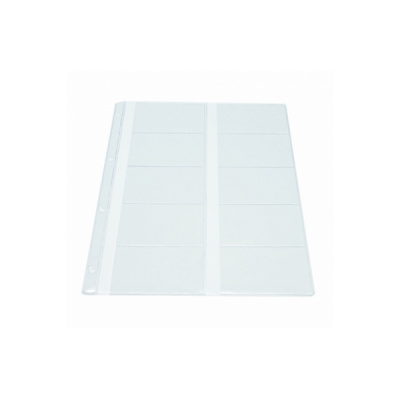 Файл для визиток 1-сторонний (10 карманов), 1 шт (1970/4)