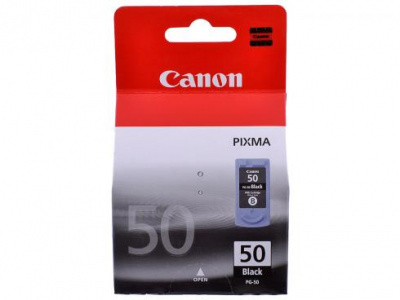 Картридж Canon PG-50 чёрный, увеличенного ресурса (Pixma MP450/MP170/MP150/iP2200/iP1600)