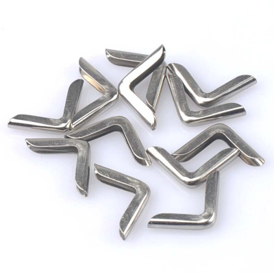 Уголок открытый никель 5х32 мм  (арт. 263)