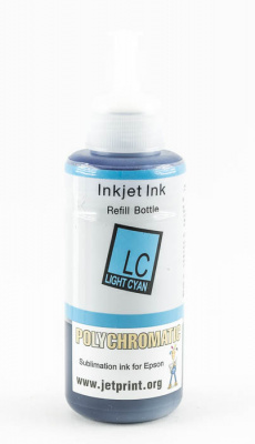 Чернила Polychromatic сублимационные 0,1л Light Cyan