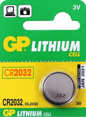 GP CR2032 Lithium