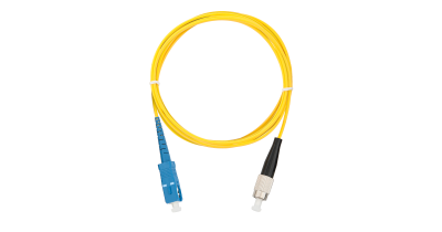 Кабель Patch cord SC-FC Nikomax NMF-PC1S2C2-SCU-FCU-010 SC/UPC-FC/UPC, SM, simplex, LSZH нг(В)-HFLTx