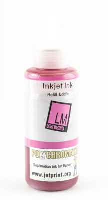 Чернила Polychromatic сублимационные 0,1л Light Magenta