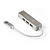 USB-Hub ExeGate DUB-4 4xUSB3.0, корпус алюминиевый, серебристый