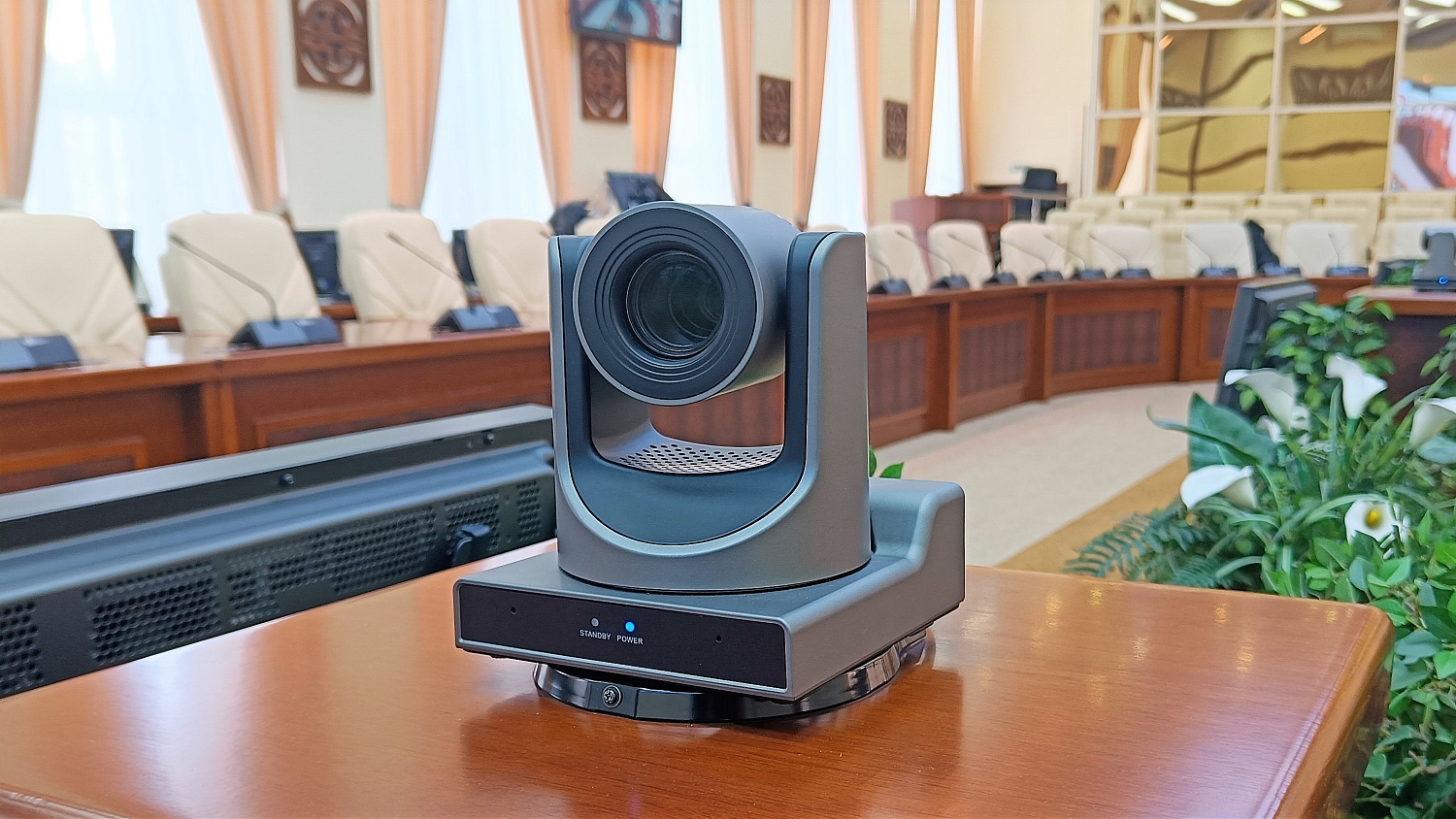 Конференц-зал Правительства РБ и Администрации Главы РБ,  модернизация программно-технического комплекса (Улан-Удэ, ул. Ленина, 54, зал 318)