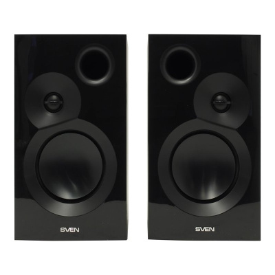 Звуковые колонки Sven SPS-635 2.0,2х20W, черные
