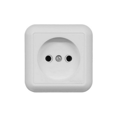 Розетка открытой установки Schneider Electric Прима RA10-164-B 1П 10А IP20
