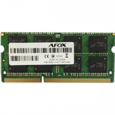 Память SO-DIMM DDR3 8Gb 1600MHz Afox AFSD38BK1P Rtl