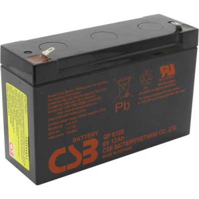 Аккумуляторная батарея CSB GP  6120 (6V/12Ah)