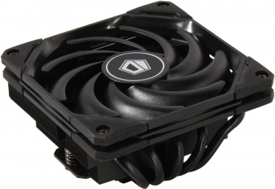 Кулер ID-COOLING IS-55 BLACK LGA1700/1200/115X/AM5/AM4 низкопрофильный высота 55mm (27шт/кор, TDP 12