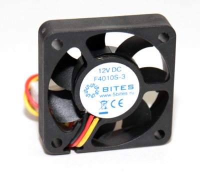 Вентилятор 5Bites (F4010S-3) 40х40х10мм, 5500rpm, 22dBa, 3 pin