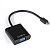 Переходник miniDisplayPort - VGA, 20M/15F, кабель 15см, ExeGate EX-mDPM-VGAF-0.15