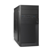 Корпус ExeGate BAA-105U2-01 (mATX, без БП, 2*USB+2*USB3.0, аудио) черный