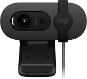 ВЕБ-камера LOGITECH Brio 90 черный 2Mpix (1920x1080) USB-A с микрофоном