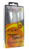 Кабель USB Aп/Type-C Cablexpert 1м, золотой (CC-G-USBC01Gd-1M)