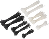 Стяжка нейлоновая неоткрывающаяся ExeGate CV66-250x3.6B 250x3.6мм (100шт), черная