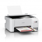 МФУ Epson L3216 принтер струйный+сканер+копир (A4, до 10 (5) стр/мин, 5760x1440dpi, сканирование 120