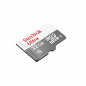 Карта памяти microSD 32Gb Sandisk Class10 SDSQUNS-032G-GN3MN Ultra 80
