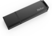 Флэшка 64Gb USB 3.0 Netac U351 NT03U351N-064G-30BK, aluminum alloy housing, черная