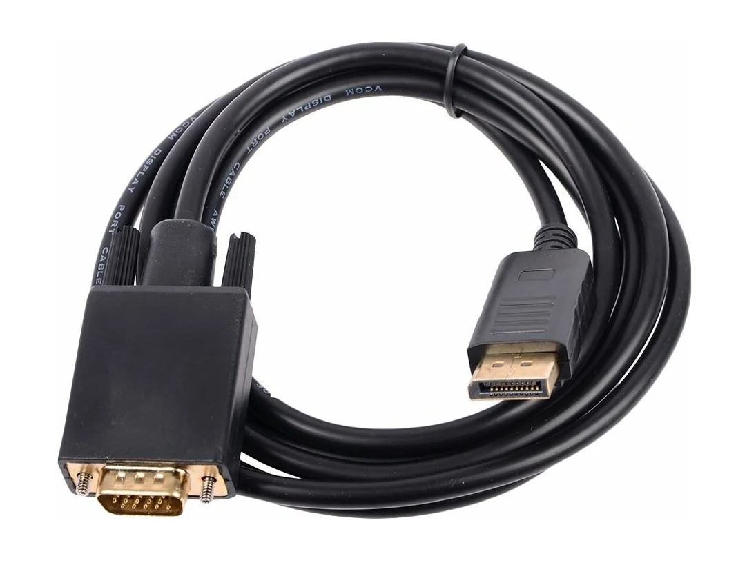 Купить кабель для пк. Кабель-переходник DISPLAYPORT M-&gt; HDMI M 1.8M VCOM 557185. Кабель VCOM HDMI-VGA, M-M 1,8м Black (cg596-1.8m). Кабель VCOM DISPLAYPORT - VGA_ 1.8 М. VCOM VGA-VGA, M-M 1,8м Black (vvg6448).