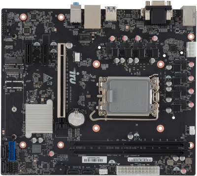 Материнская плата IRU H610M-VHD/D4M.2 Soc-1700 Intel H610 2xDDR4 mATX 6ch(5.1) GbLAN+VGA+HDMI+DP