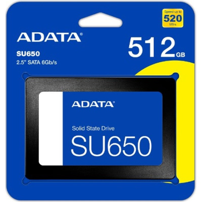Накопитель SSD A-Data 512Gb ASU650SS-512GT-R Ultimate SU650 2.5