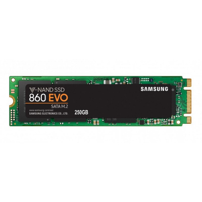 Накопитель SSD Samsung 250Gb MZ-N6E250BW 860 EVO M.2 2280, SATA III