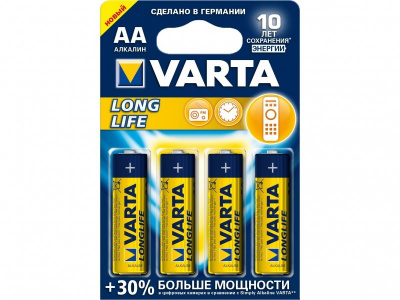 Батарейка Varta AA  4 шт. LongLife