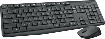 Клавиатура Logitech Wireless Desktop Combo MK235 + мышь, USB, (920-007948